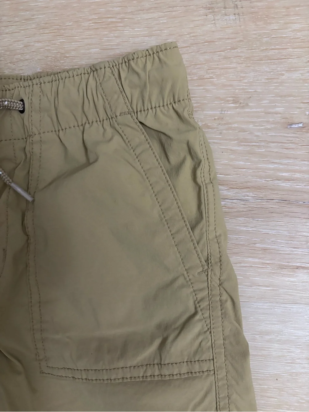 GAP Kids Drawstring Casual Shorts - Tan